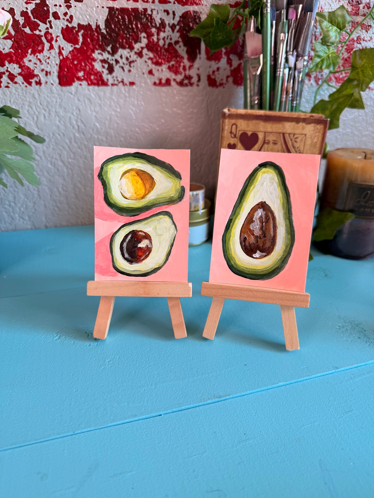 Avocados ACEO Original Painting