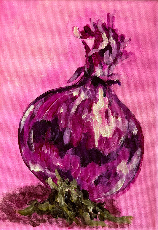 Mini Red Onion 2 Print