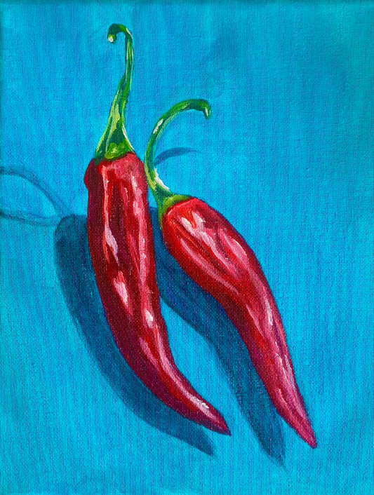 Red Peppers 2 Print