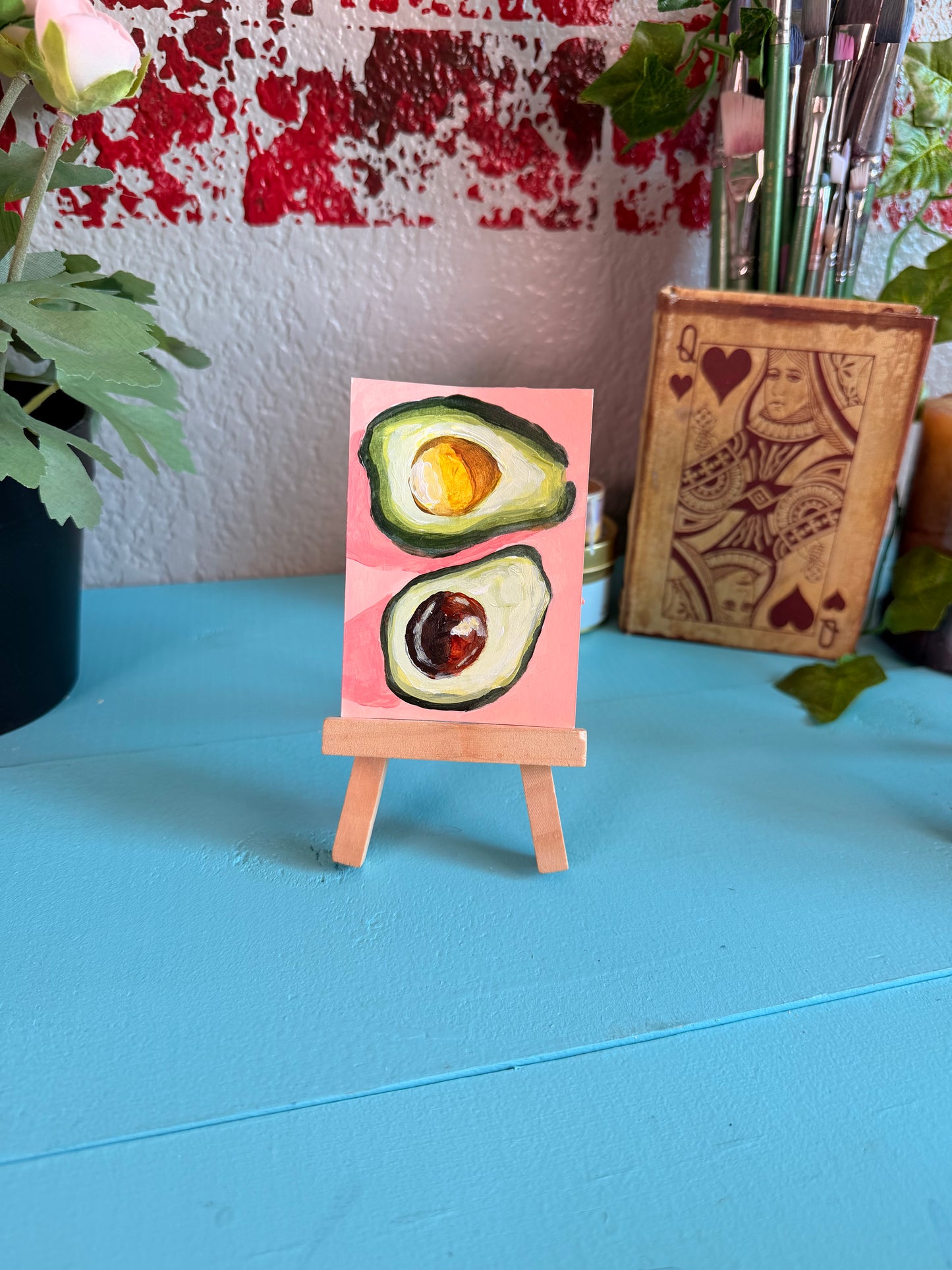 Avocados ACEO Original Painting
