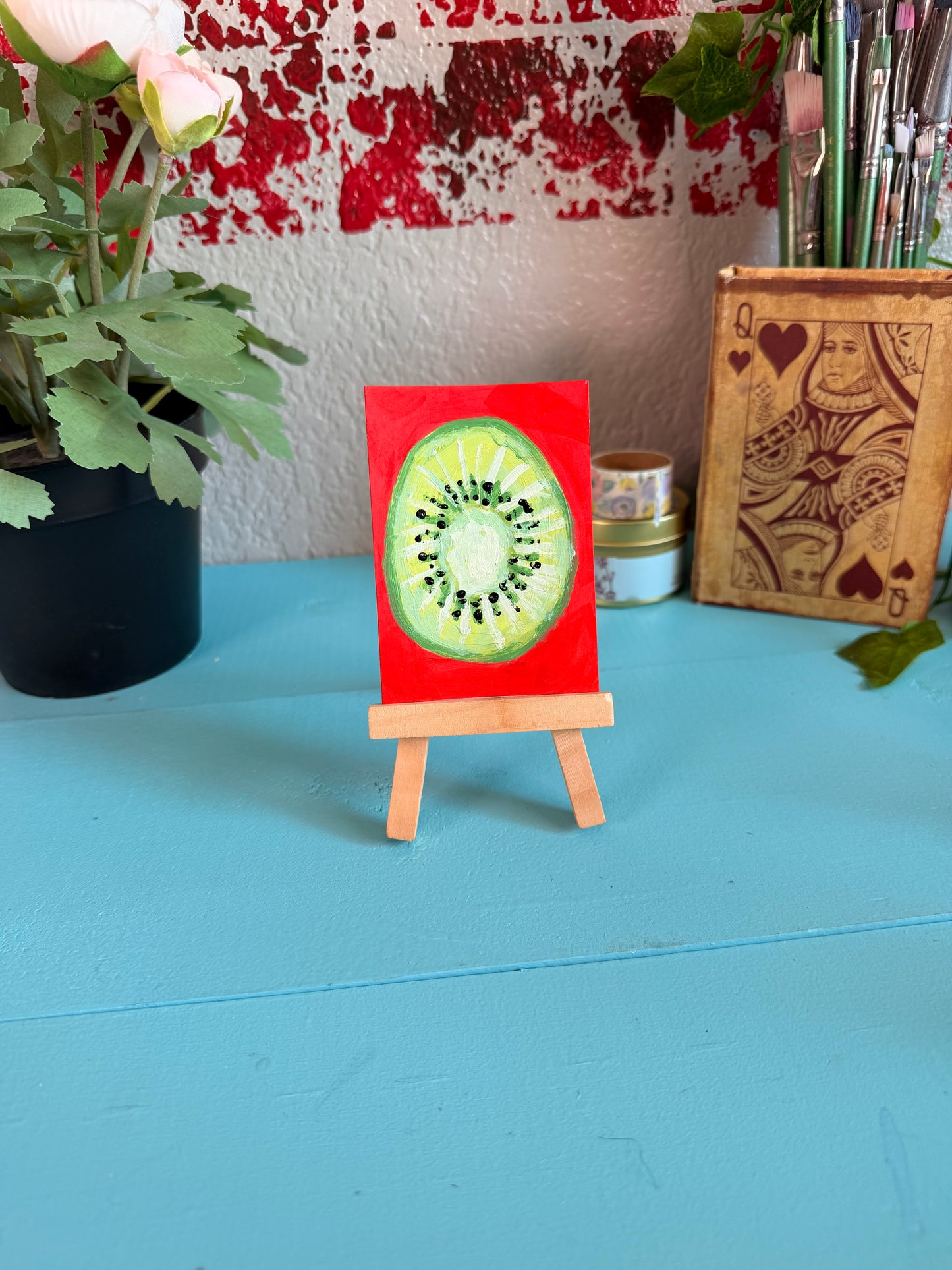 Kiwi 1 ACEO Original Painting