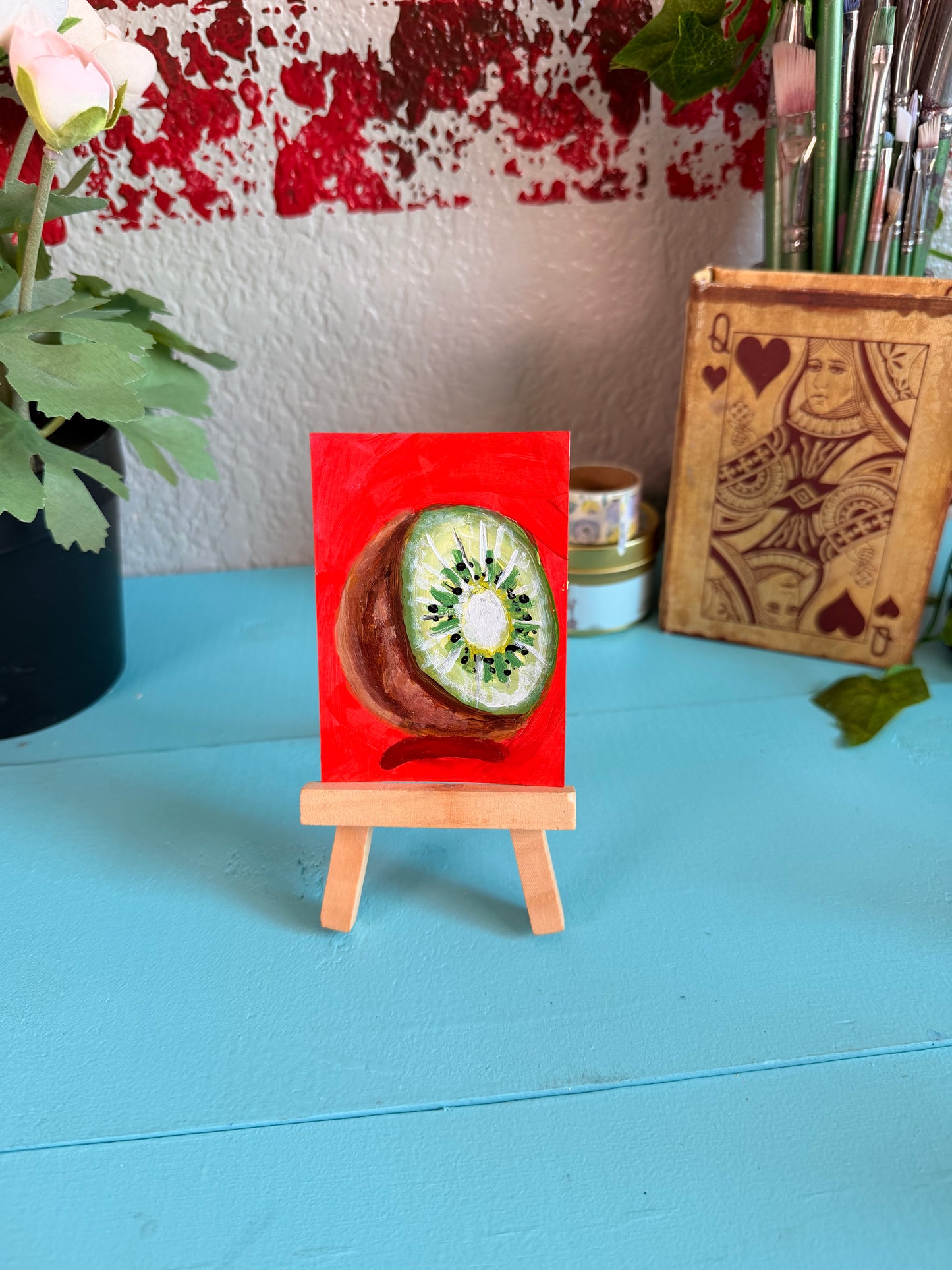 Kiwi 2 ACEO Original Painting