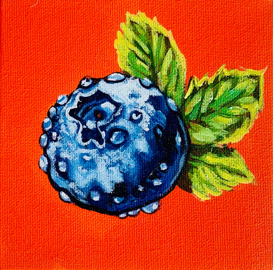 Mini Blueberry Print