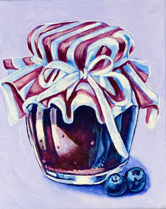 Blueberry Jam Print