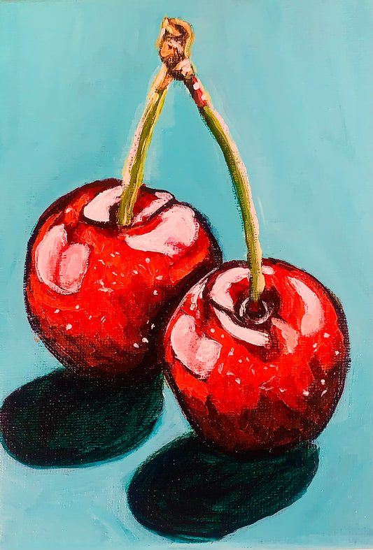 Mini Cherries Print