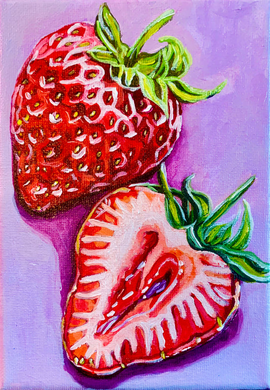 Mini Strawberries 1 Print