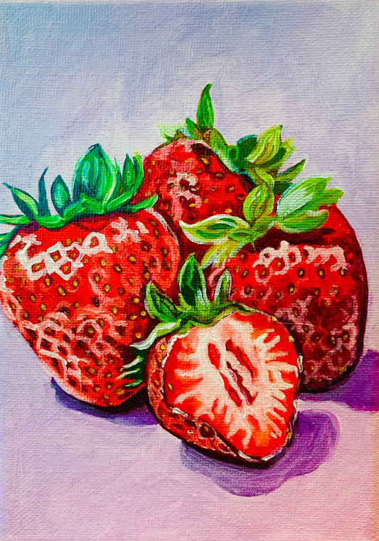 Mini Strawberries 2 Print